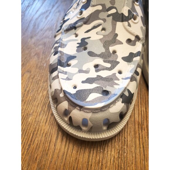 Sperry Mens Loafer Camo Slip-On Shoes Size 8 Lightweight Water Resistant Rubber - Picture 4 of 8